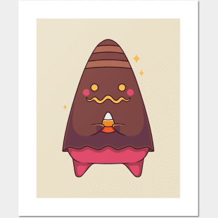 Cute Candy Corn Lover Posters and Art